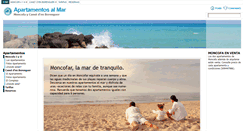 Desktop Screenshot of apartamentosalmar.com